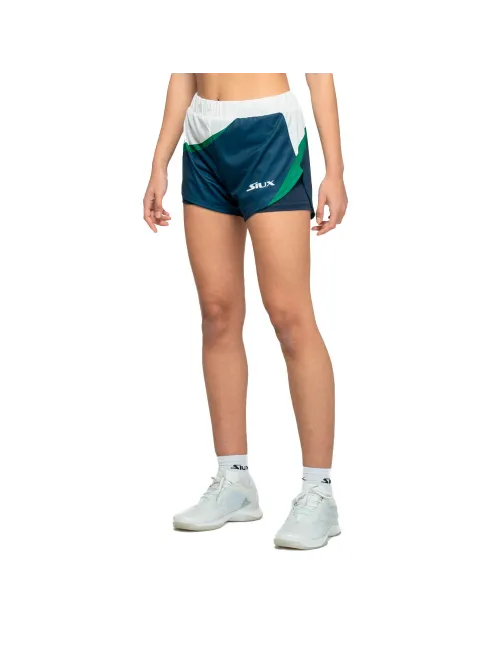 SHORT SIUX WOMAN CAMPUS YELLOW | Ofertas de pádel